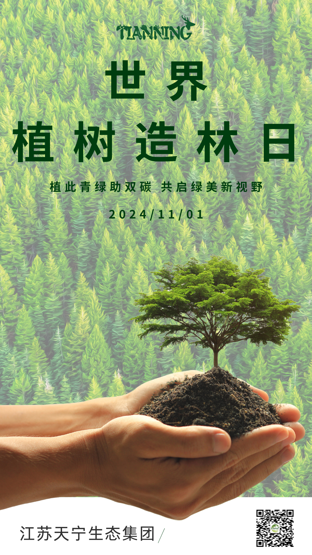 世界植树造林日-天宁生态